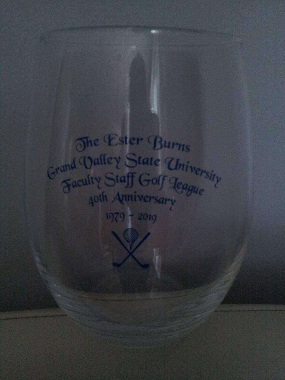 40th Anniversary Commemorative Wine Glass